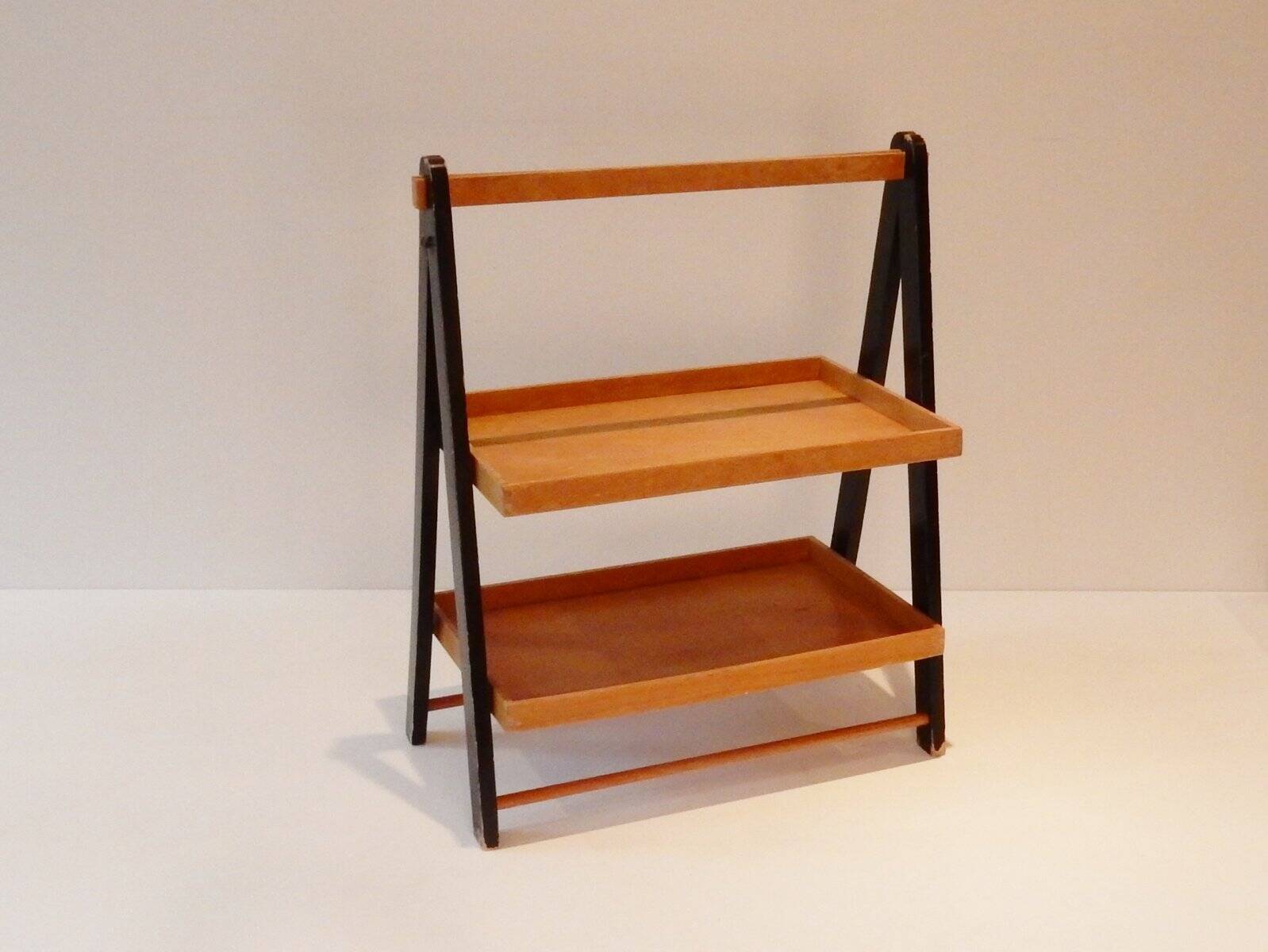 Foldable magazine rack or tea table, The Netherlands, 1950's