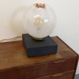 Mazzega vintage table lamp in Murano glass