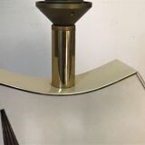 Lace-up and brass lamp
