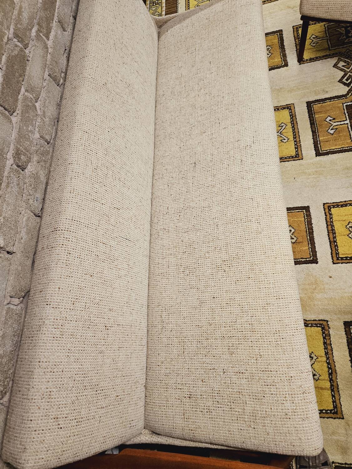 Danish teak Scandinavian sofa armchair set 1960