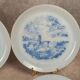 Lot de 6 assiettes Arcopal motif Chasse à courre