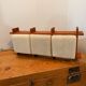 Scandinavian suspension design in teak and vintage perspex from the 1970s.