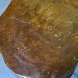 Vintage french tree trunk sidetable from the 1970s