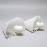 Pair of Guzzini wall lights from the 70s/80s