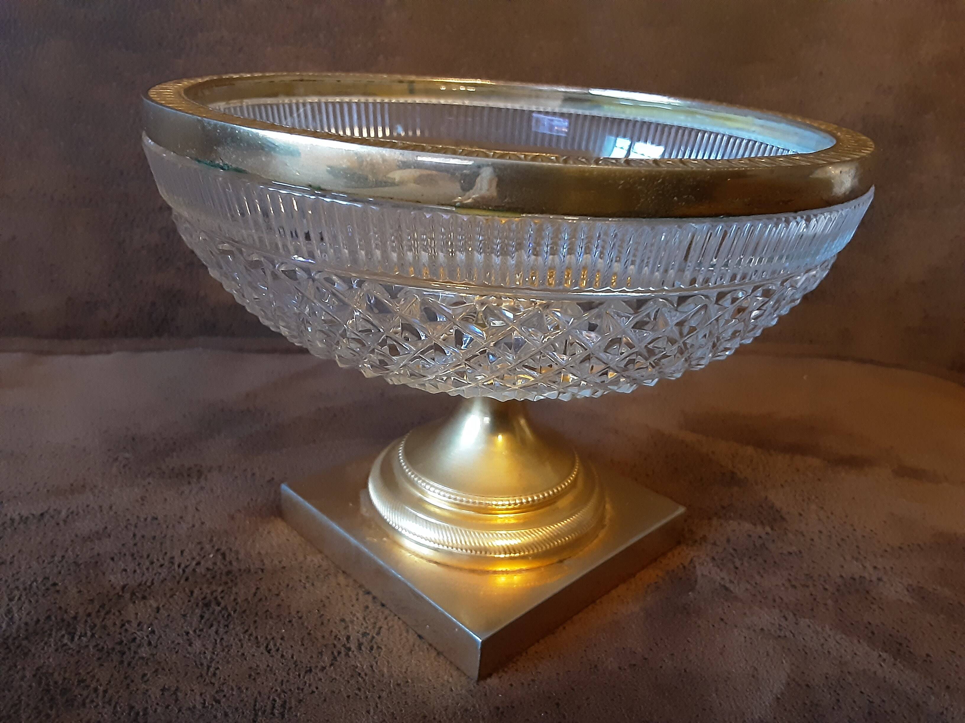 Coupe sur pied verre