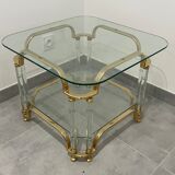 Coffee table Hollywood Regency, Italian of the 70s