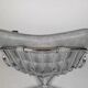 Vintage chrome swivel armchair