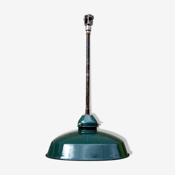 Green enamelled workshop suspension