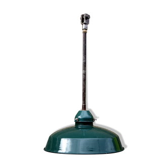 Green enamelled workshop suspension