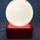 Vintage table/wall lamp – porcelain and opaline