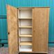 Wooden school cabinet