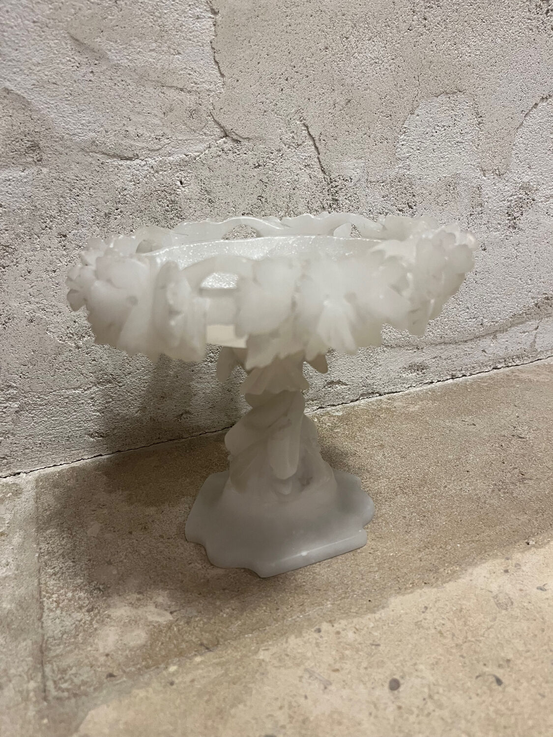 Glass paste cup 1960/70