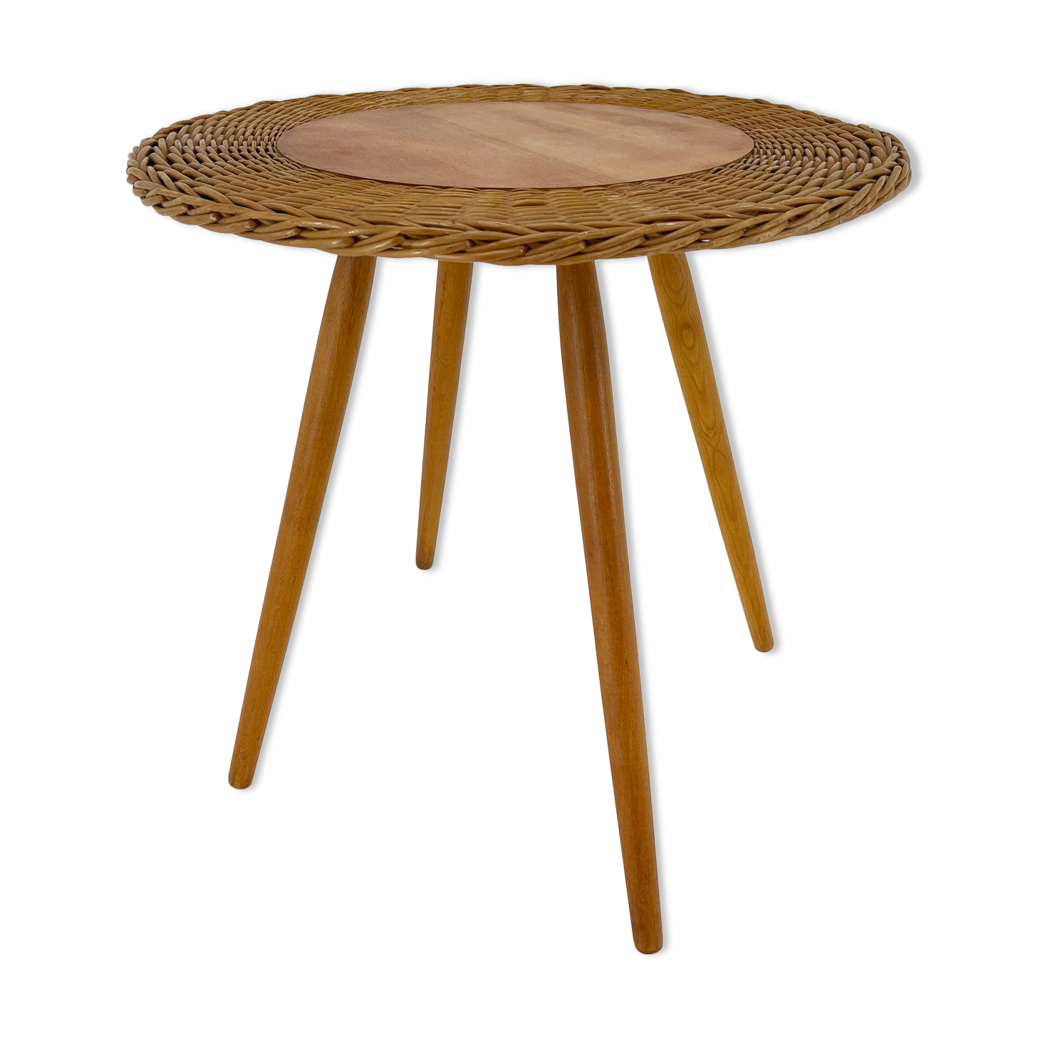 1970s side table by Jan Kalous for Uluv, Czechoslovakia