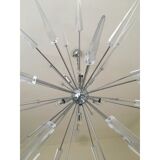 Lustre Spoutnik en verre de Murano italien