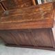 BUREAU A 9 TIROIRS EN NOYER 1900