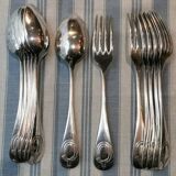 6 Forks & 6 CAS silver metal