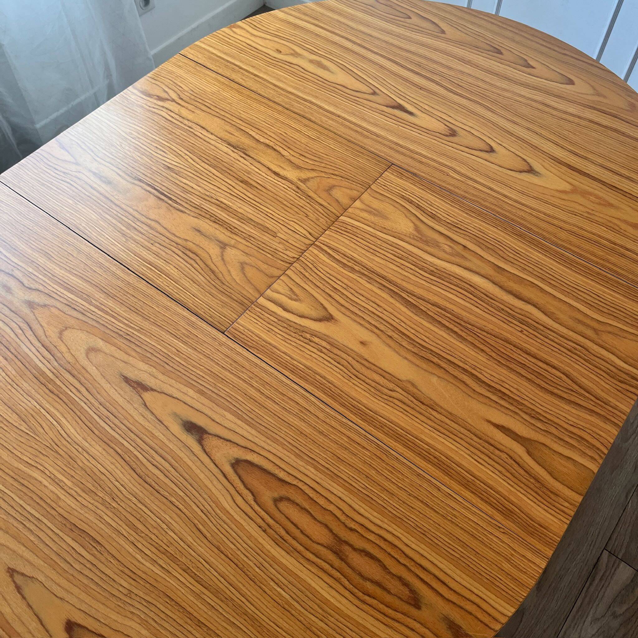 Vintage round dining table