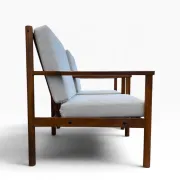 Set of 2 Italian armchairs