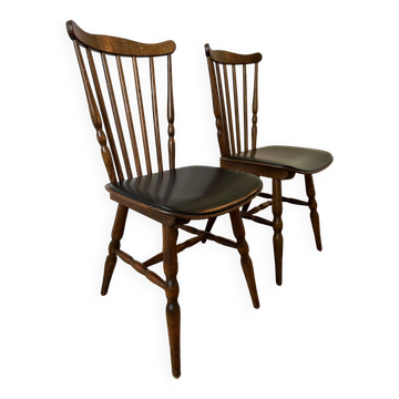 Scandinavian style Baumann chairs from the 1960s (X2)