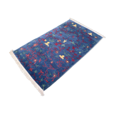 Nepalese rug 165x95 cm oriental, chinese, tibetan, tribal, blue, pink, red