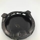 Vintage chinese vase black cloisonné