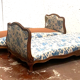 Pair of Louis XV style daybed in stained wood XX century