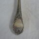 Spoonful with silver metal cubes Christofle