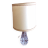 Lamp with crystal base