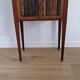 Directory style marquetry side table