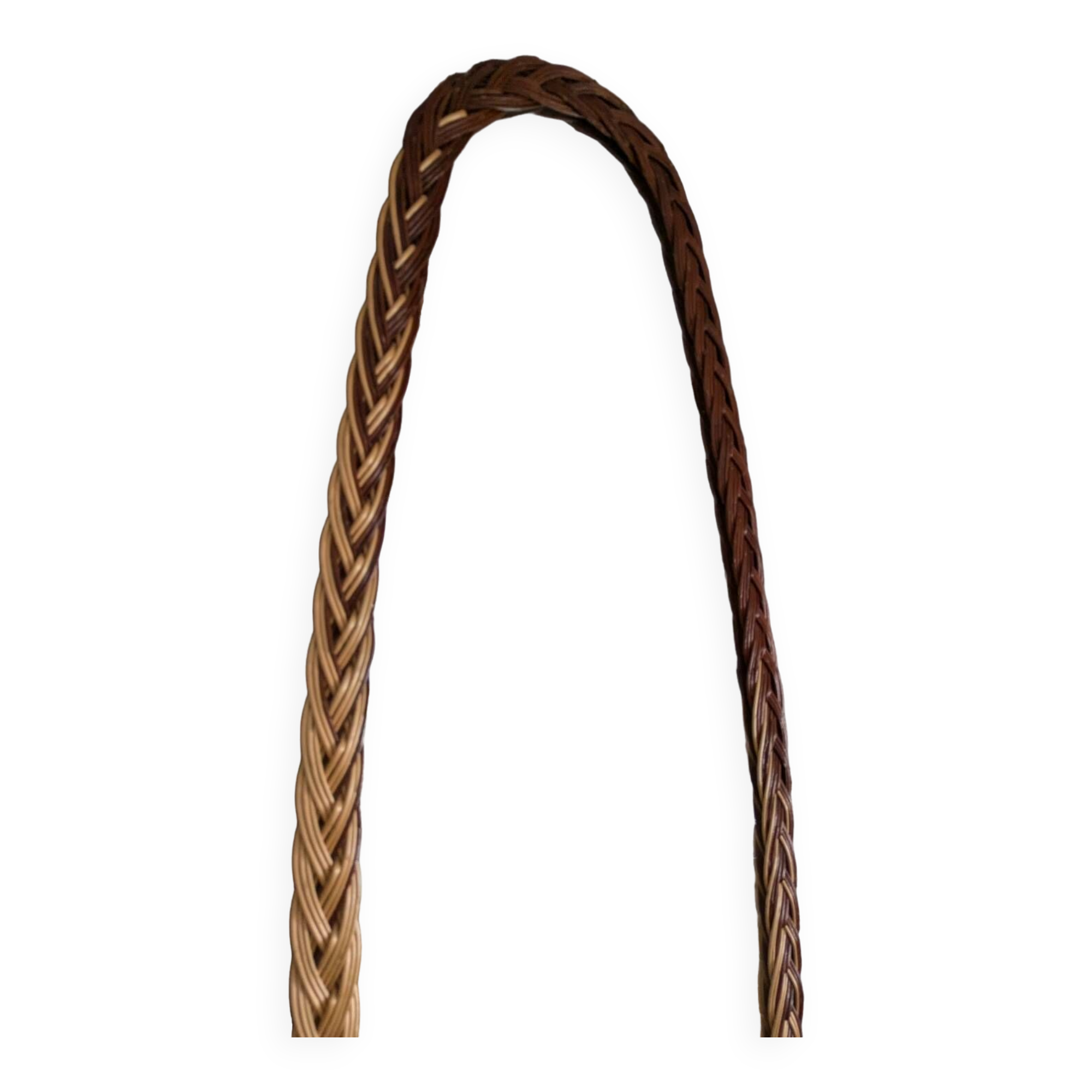 Large rattan mirror 60'