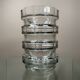 Vase cristal Val Saint Lambert Art Déco