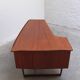 Freestanding 'Boomerang' desk in teak by Peter Løvig Nielsen, 1968