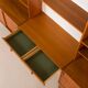 Free standing wall unit with a desk by bertil fridhagen, sweden, 1960s