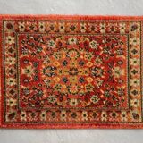 Vintage virgin wool rug