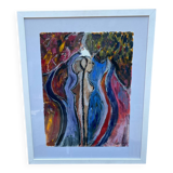 Signed contemporary painting