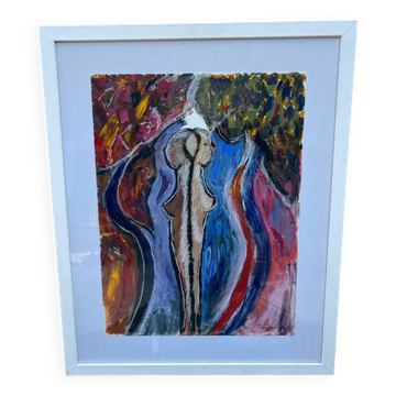 Peinture contemporaine signée