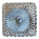 Wall or ceiling light with square porthole glass, 1970s-1980s