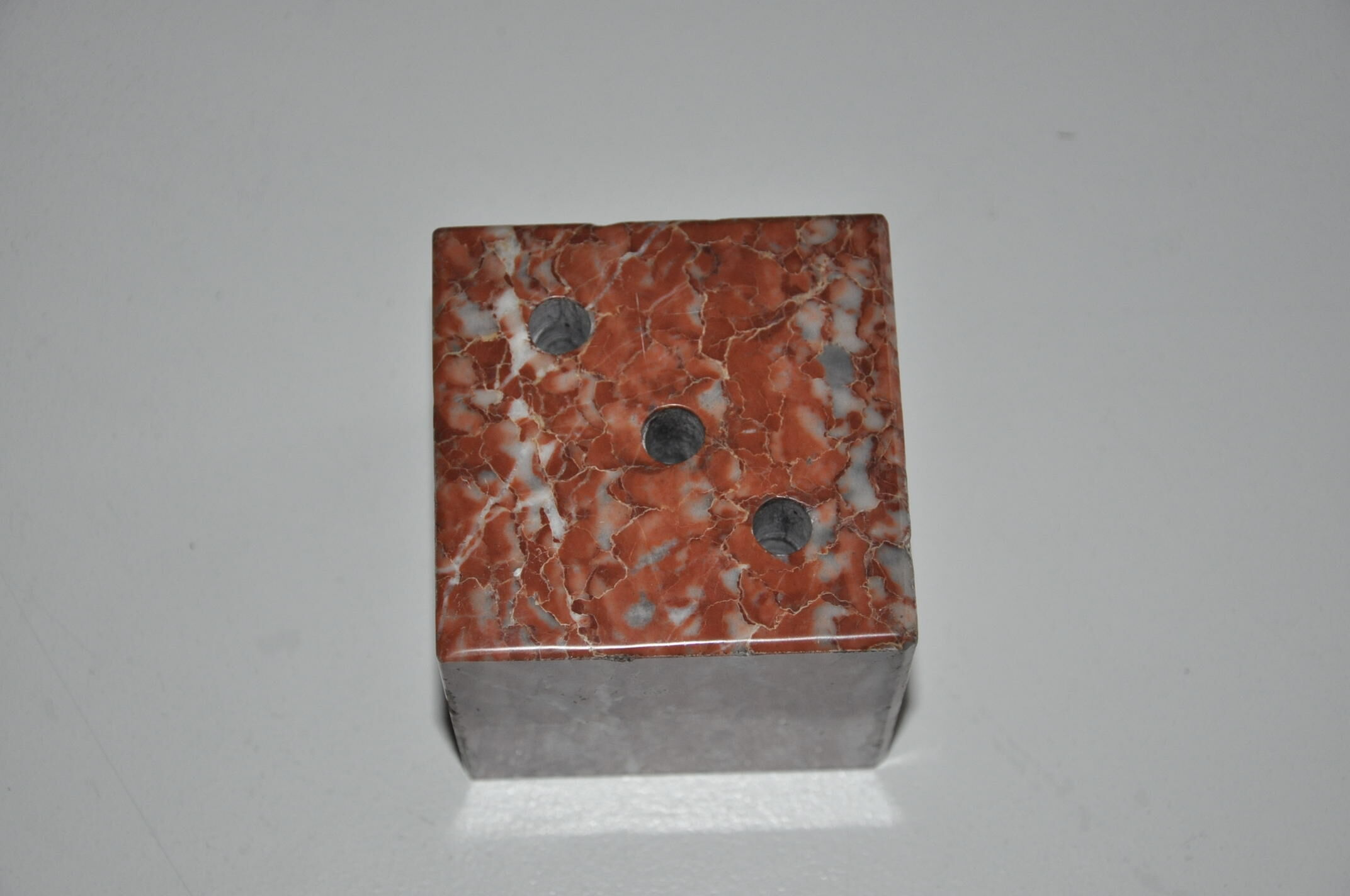 Paper press holder marble pencils