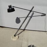Vintage 1950s mid century counterweight floor lamp