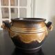 ceramic and rope pot cover