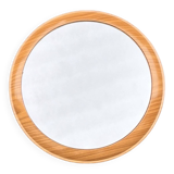 Miroir mural rond, veb spanplattenwerk gotha allemagne, années 1970.