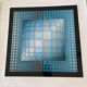 Victor Vasarely KOSKA-REV 100x100 Editions du Griffon vintage Op Art