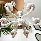 Vintage Murano chandelier in Venetian blown glass