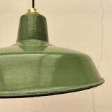 Enamelled sheet metal suspension