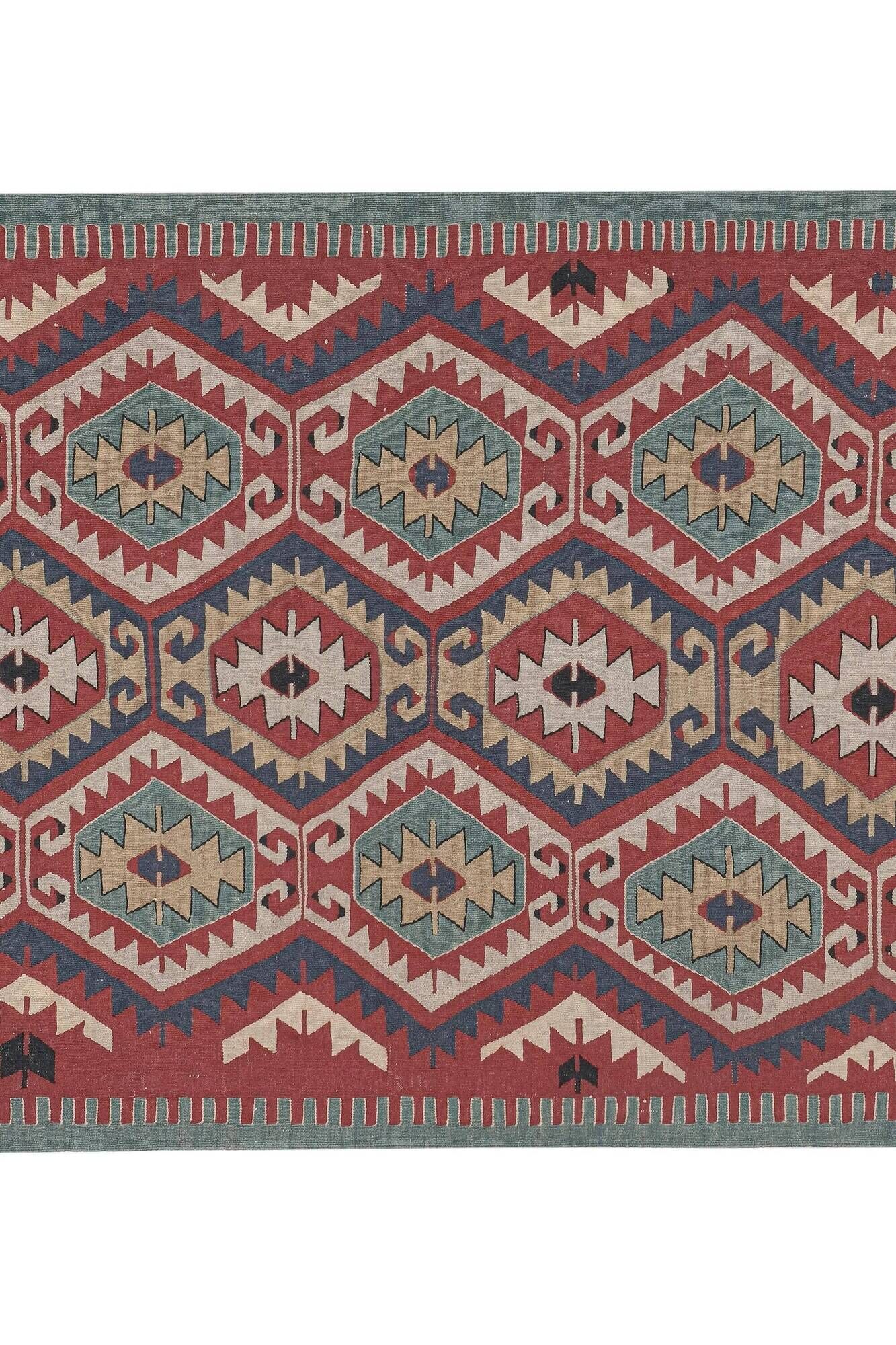 Vintage Turkish kilim, handwoven, 116x171 cm.