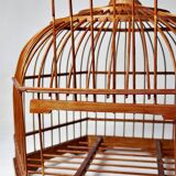 Vintage Chinese Bamboo Decorative Bird Cage