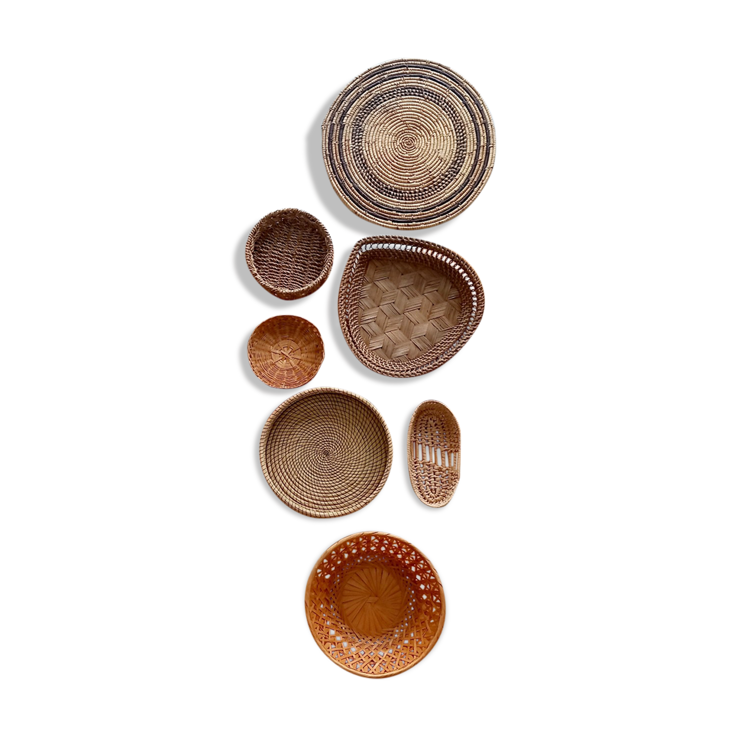 Lot de paniers et panières