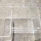 Vintage Plexiglas coffee table David Lange