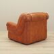 Fauteuil orange, design italien, années 1970, fabricant : Mimo Padova