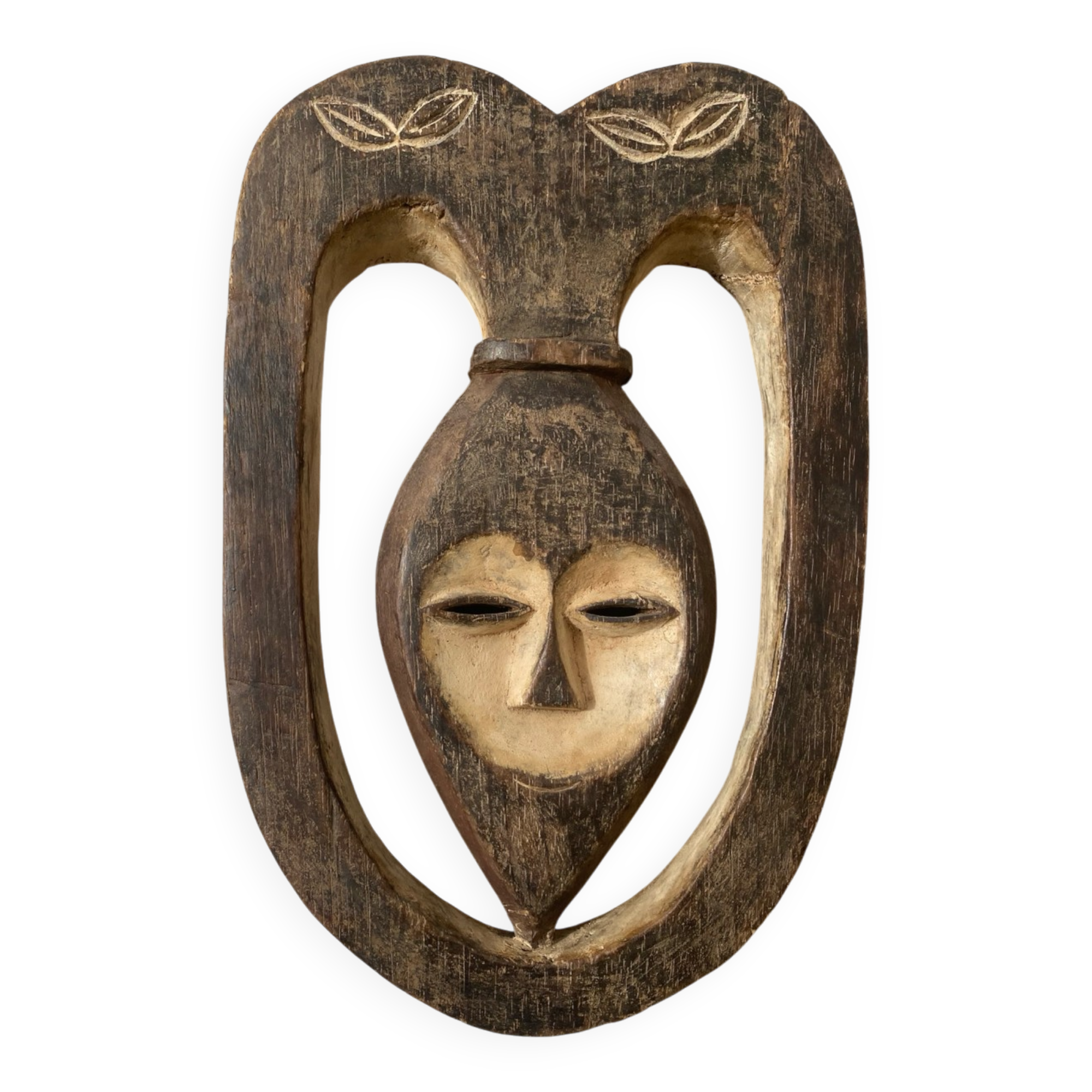 Ancient Kwele mask